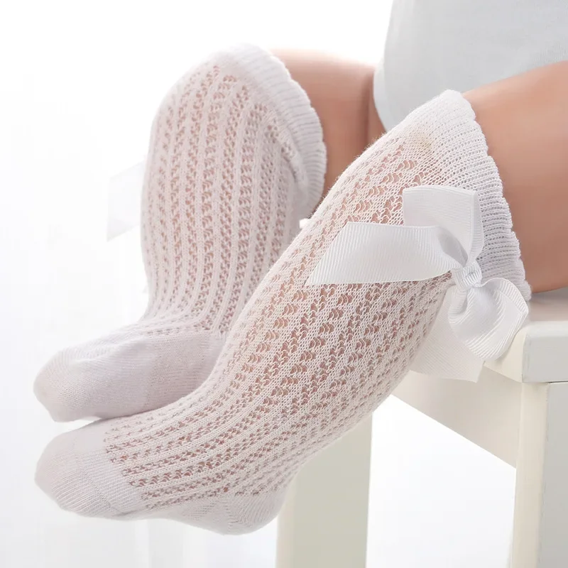 Baby Sock Oximeter - Летние сетчатые носки для маленьких девочек,